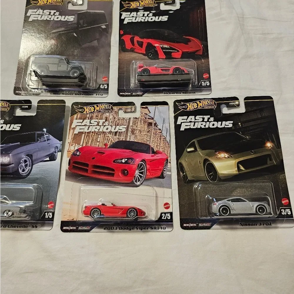 HotWheels Premium Full Set Of 5